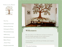 Tablet Screenshot of hebammenpraxis-unikum.de